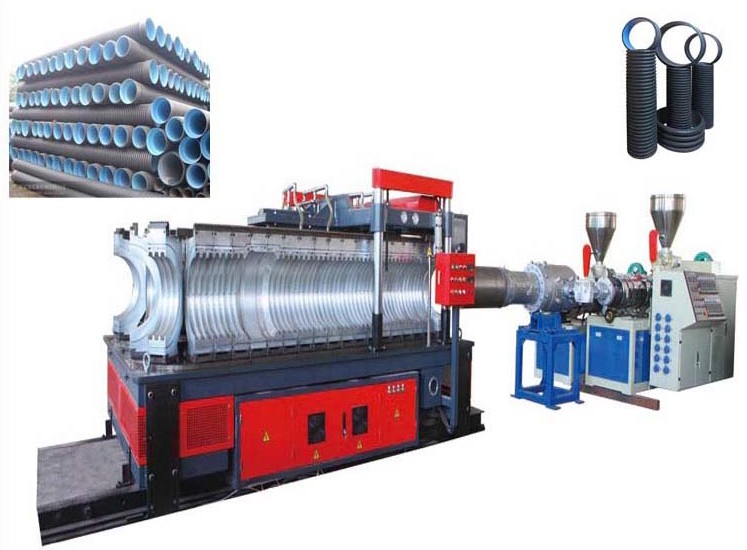 200-500mm臥式擴口雙壁波紋管生產(chǎn)線